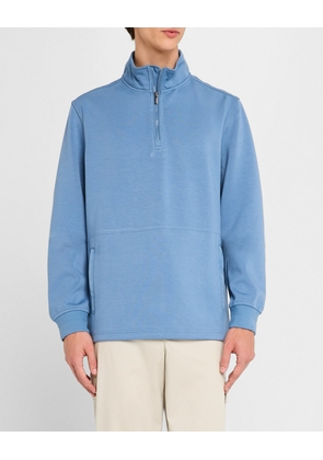 Men's Quarter-Zip Knit Sweater