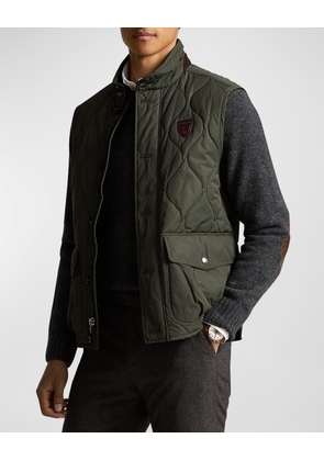 Men's Quilted Full-Zip Utility Vest