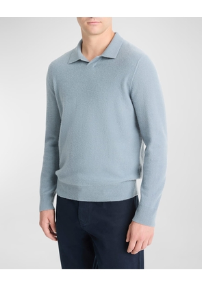 Men's Boiled Cashmere Polo Shirt