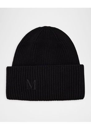 Retina Ribbed Cashmere Beanie