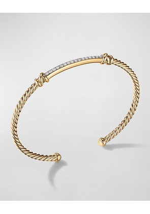 Petite Helena 2-Station Wrap Bracelet in 18k Gold with Diamonds