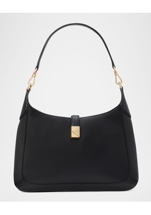 tribeca pebbled leather hobo bag