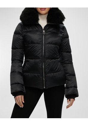 Apres-Ski Jacket With Detachable Toscana Lamb Shearling Collar