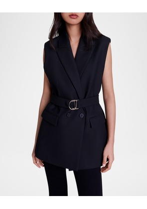 Vollyne Structured Sleeveless Blazer