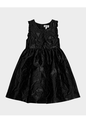 Girl's Cortney Textured A-Line Dress, Size 7-16