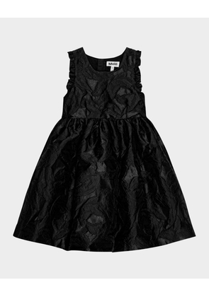 Girl's Cortney Textured A-Line Dress, Size 3T-6