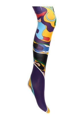 Pucci orchidee Print Tights