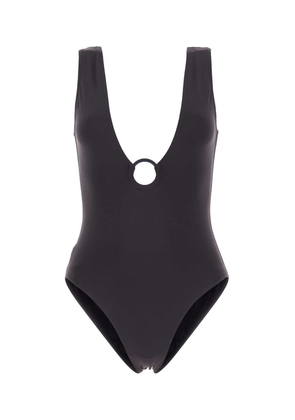 Eres Slate Stretch Nylon Swimsuit