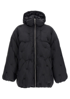 Ganni nylon Tech Puffer Midi Down Jacket