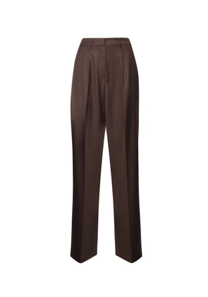 Magda Butrym Wide Leg Tailored Wool Pants