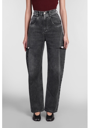 Maison Margiela Jeans In Black Denim