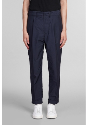 Mauro Grifoni Pants In Blue Cotton