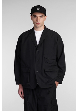 Comme des Garçons Homme Blazer In Black Polyester