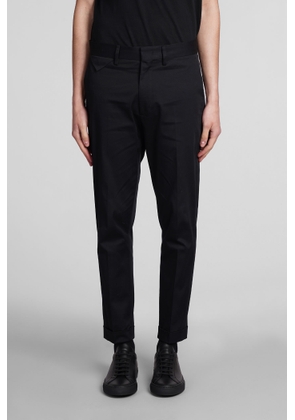 Low Brand Cooper T1.7 Pants In Black Cotton