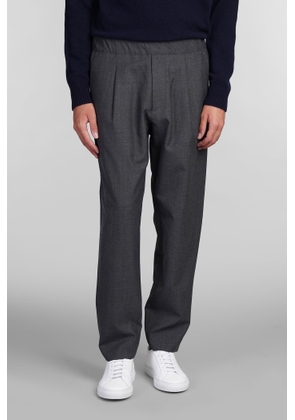 Low Brand New Tokyo Pants In Grey Wool