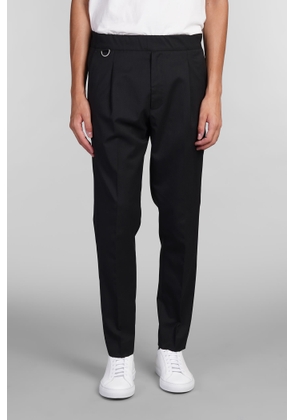 Low Brand Patrick Pants In Black Wool