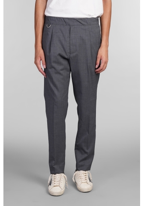 Low Brand Patrick Pants In Grey Wool