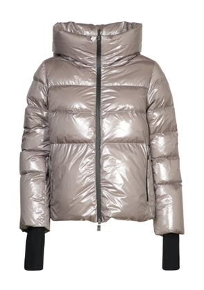 Herno Gloss Grey Puffer Jacket