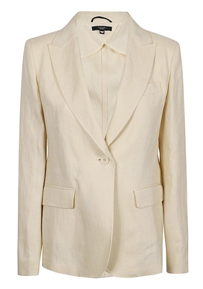 Weekend Max Mara Single-breasted Long-sleeved Blazer