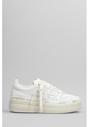 Premiata Micol Sneakers In White Leather