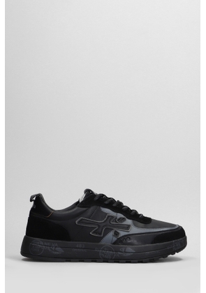 Premiata Nous Sneakers In Black Leather