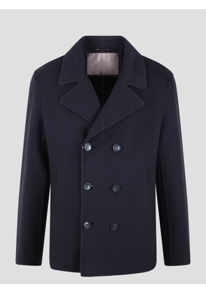 New Modern Double Resort Pea Coat Herno