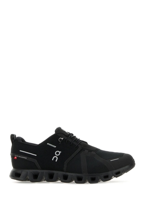 ON Black Mesh Cloud 5 Waterproof Sneakers