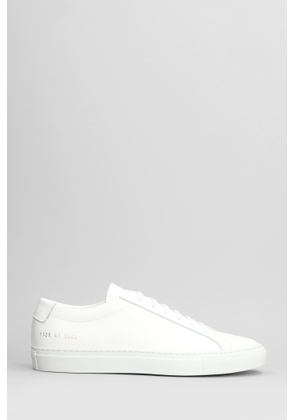 Common Projects Original Achilles Sneakers In White Leather