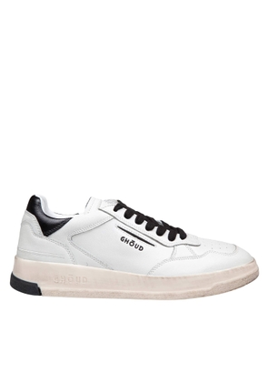 GHOUD Sneakers Tweener Low White In Leather Color White And Black