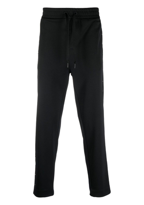 Moncler studded drawstring track pants - Black