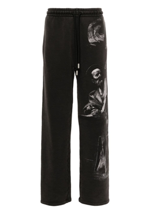 Off-White S.Matthew cotton track pants - Black