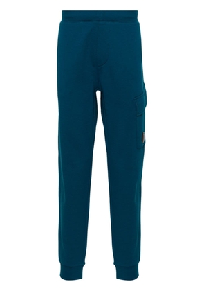 C.P. Company Lens-detailed cotton track pants - Blue