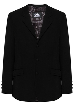 Karl Lagerfeld Glory single-breasted blazer - Black