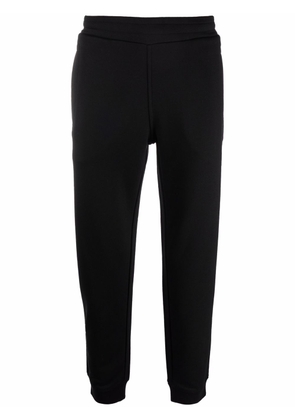 Emporio Armani elasticated track pants - Black