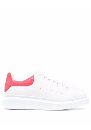 Alexander McQueen oversized low-top sneakers - White