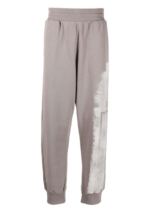 A-COLD-WALL* paint-print sweatpants - Grey