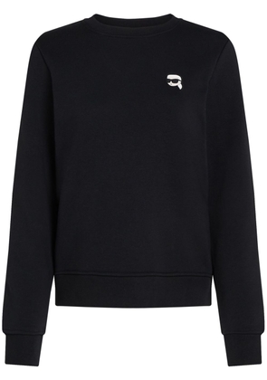 Karl Lagerfeld Ikonik Patch sweatshirt - Black