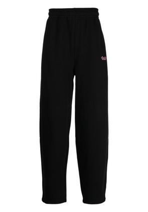 GmbH Ahmed logo-embroidered track pants - Black