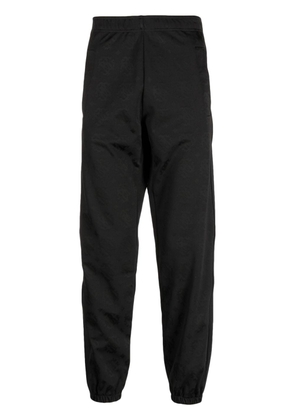 Roberto Cavalli jacquard logo track trousers - Black