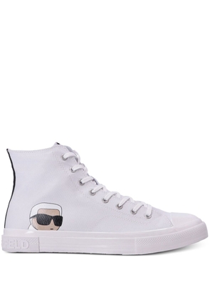 Karl Lagerfeld Kampus Max high-top sneakers - White