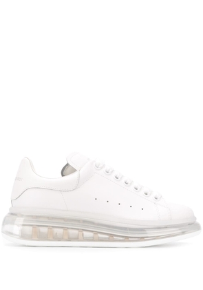 Alexander McQueen oversized leather sneaker - White