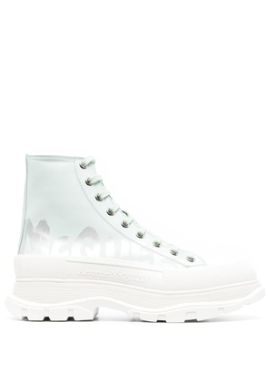 Alexander McQueen Tread Slick high-top sneakers - Green