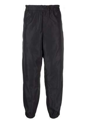 ETRO side logo-stripe trackpants - Black