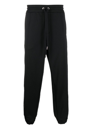 Moncler side-stripe track pants - Black