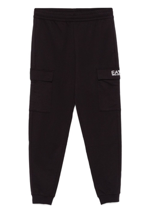 Ea7 Emporio Armani cotton cargo pants - Black