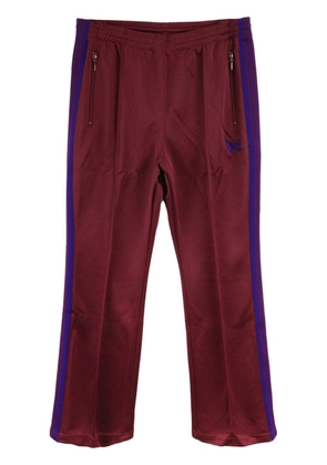 Needles two-tone velour track pants - Red