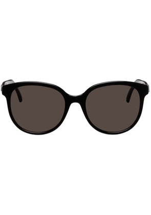 Saint Laurent Black SL 317 Oval Sunglasses