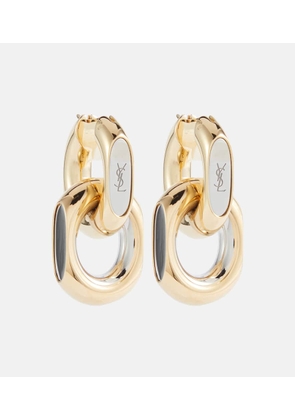 Saint Laurent Cassandre hoop earrings