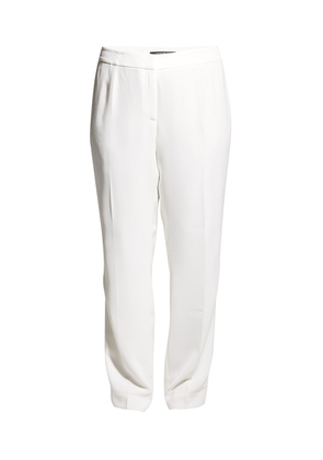 Plus Size Barrow Straight-Leg Crepe Pants