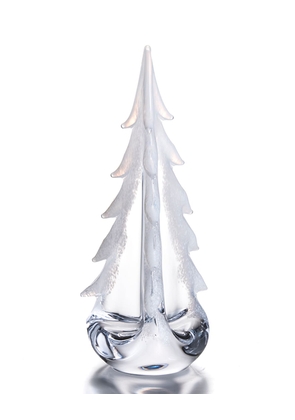 Snowy Branches Glass Tree - 12'